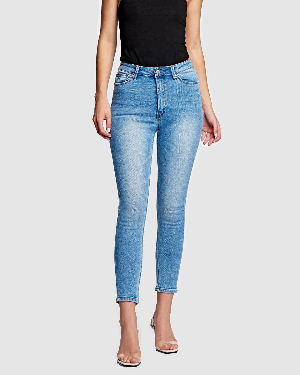 High-Rise Skinny Jeans - Shweetcheeks Collection