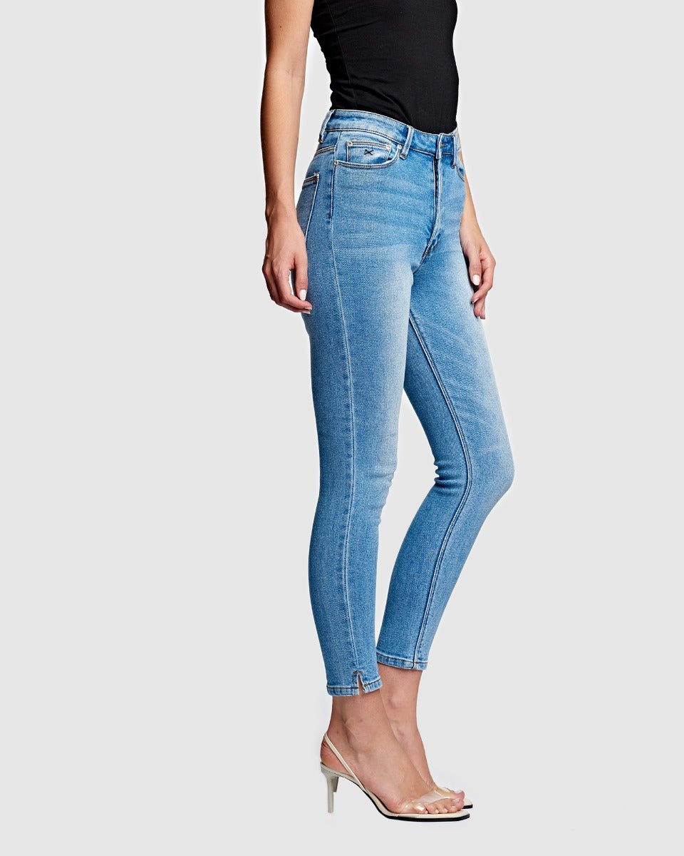 High-Rise Skinny Jeans- Shweetcheeks Collection