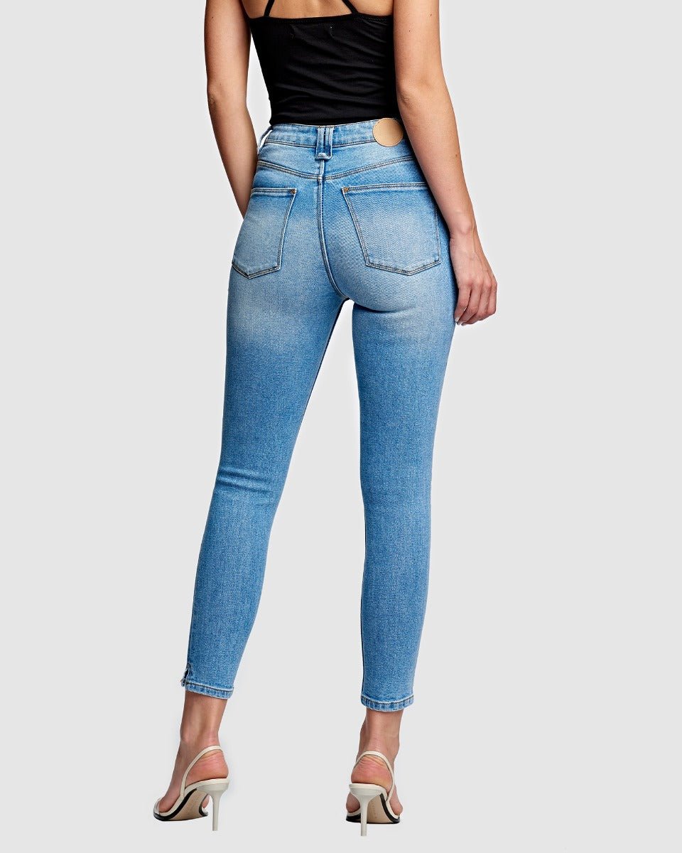 High-Rise Skinny Jeans - Shweetcheeks Collection