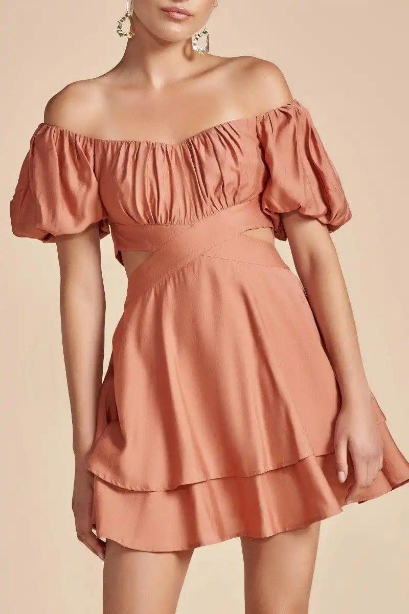 Lakeyo Desert Mini Dress - Shweetcheeks Collection