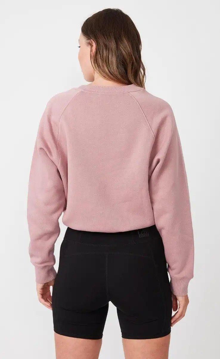 Santana Flocked Crewneck - Shweetcheeks Collection