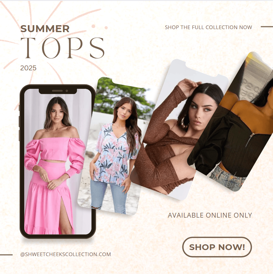 Best Women’s Tops for Summer: Stay Cool & Stylish ☀️ - Shweetcheeks Collection