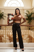 Amelie Metallic Lurex Crop Top – Hotel