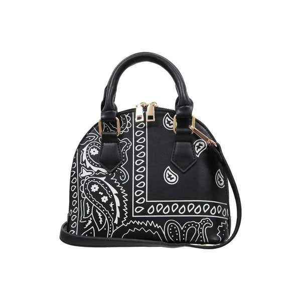 Stylish Black bandana handbags - Shweetcheeks Collection