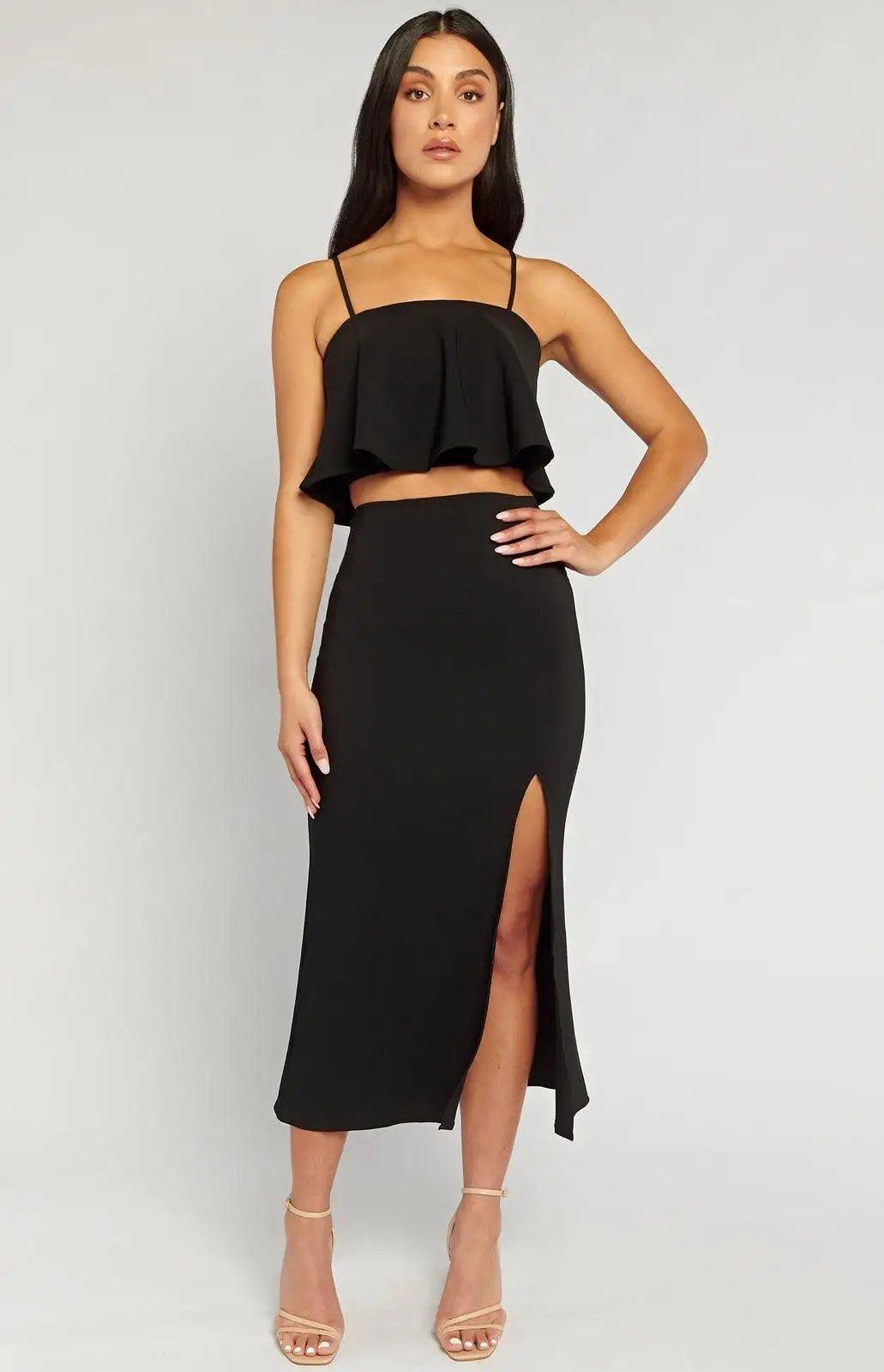 Bodice and Fishtail Skirt Set- Shweetcheeks Collection