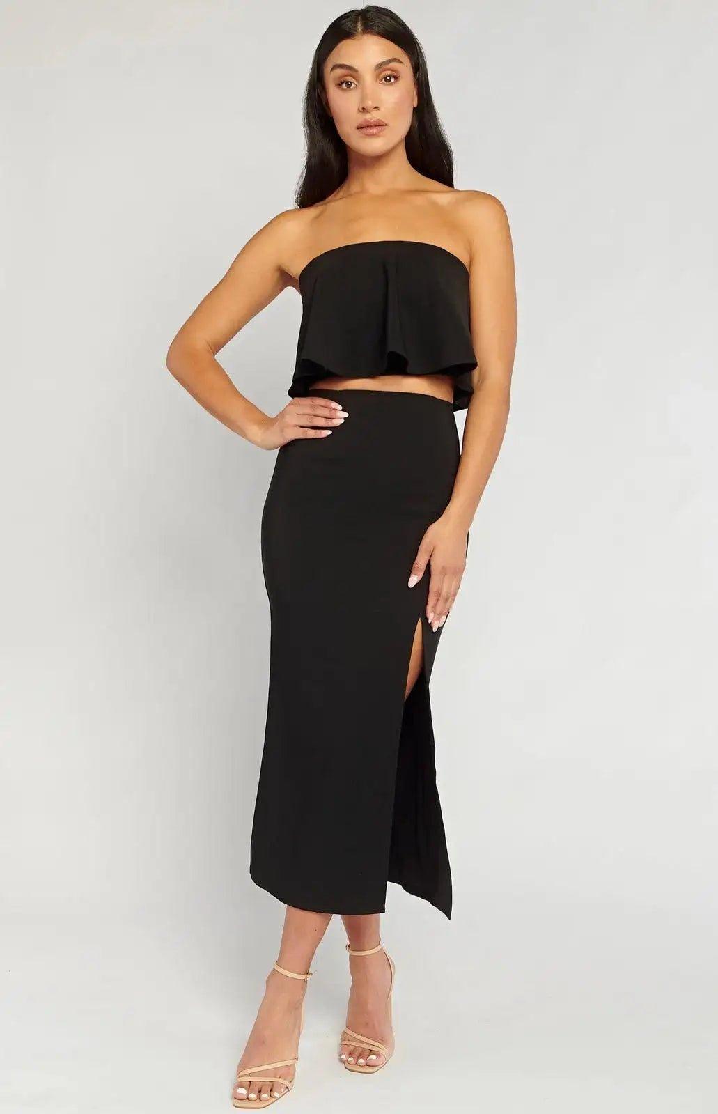 Bodice and Fishtail Skirt Set - Shweetcheeks Collection