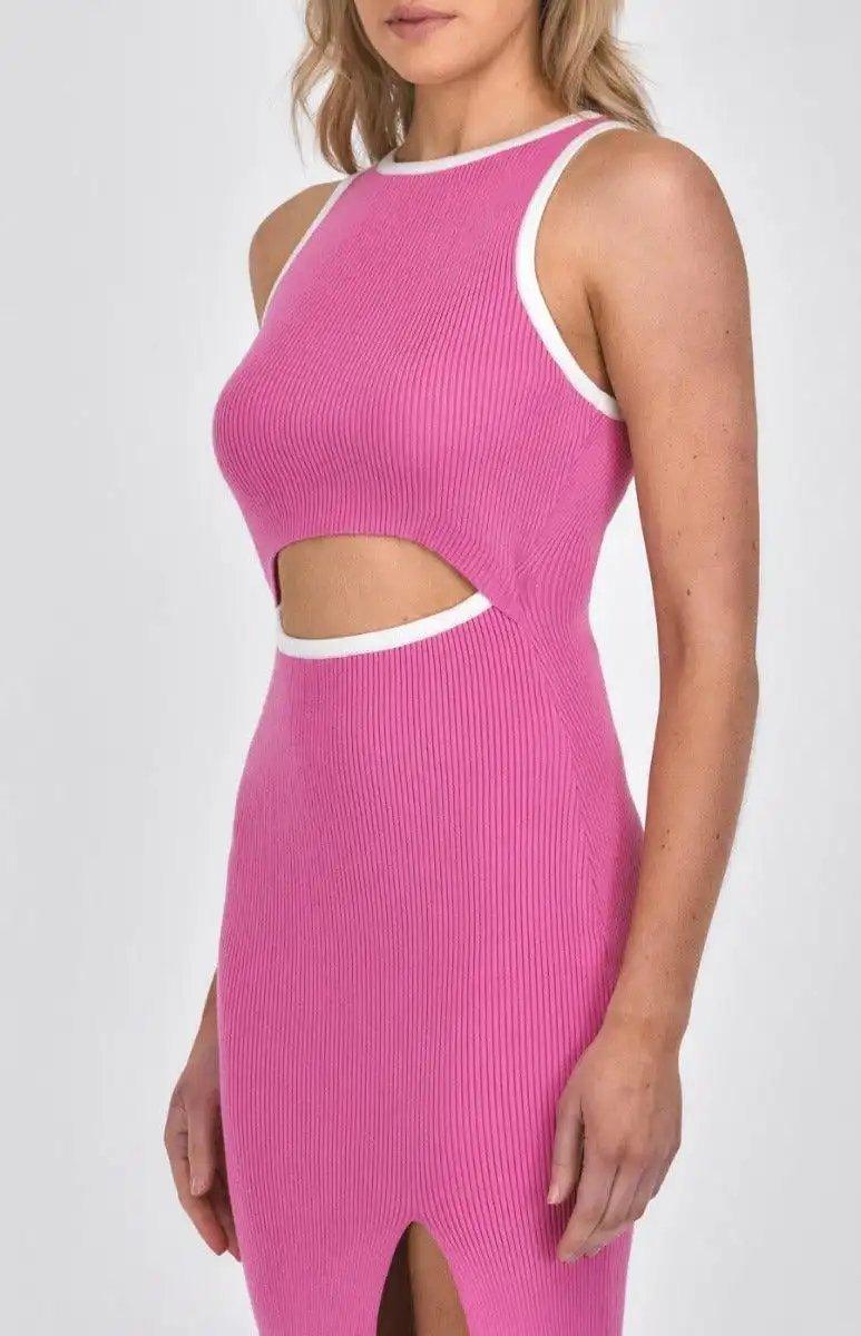 Cut Out Knit Dress - Shweetcheeks Collection