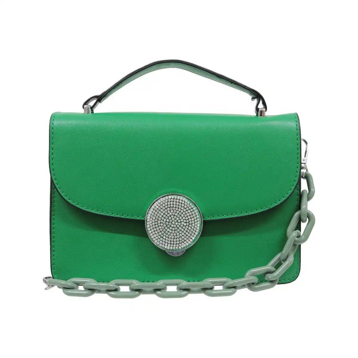 Estelle cross body bag emerald green - Shweetcheeks Collection