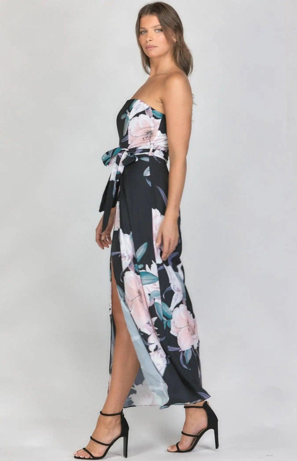 Detailed Printed Floral jumpsuit- Shweetcheeks Collection