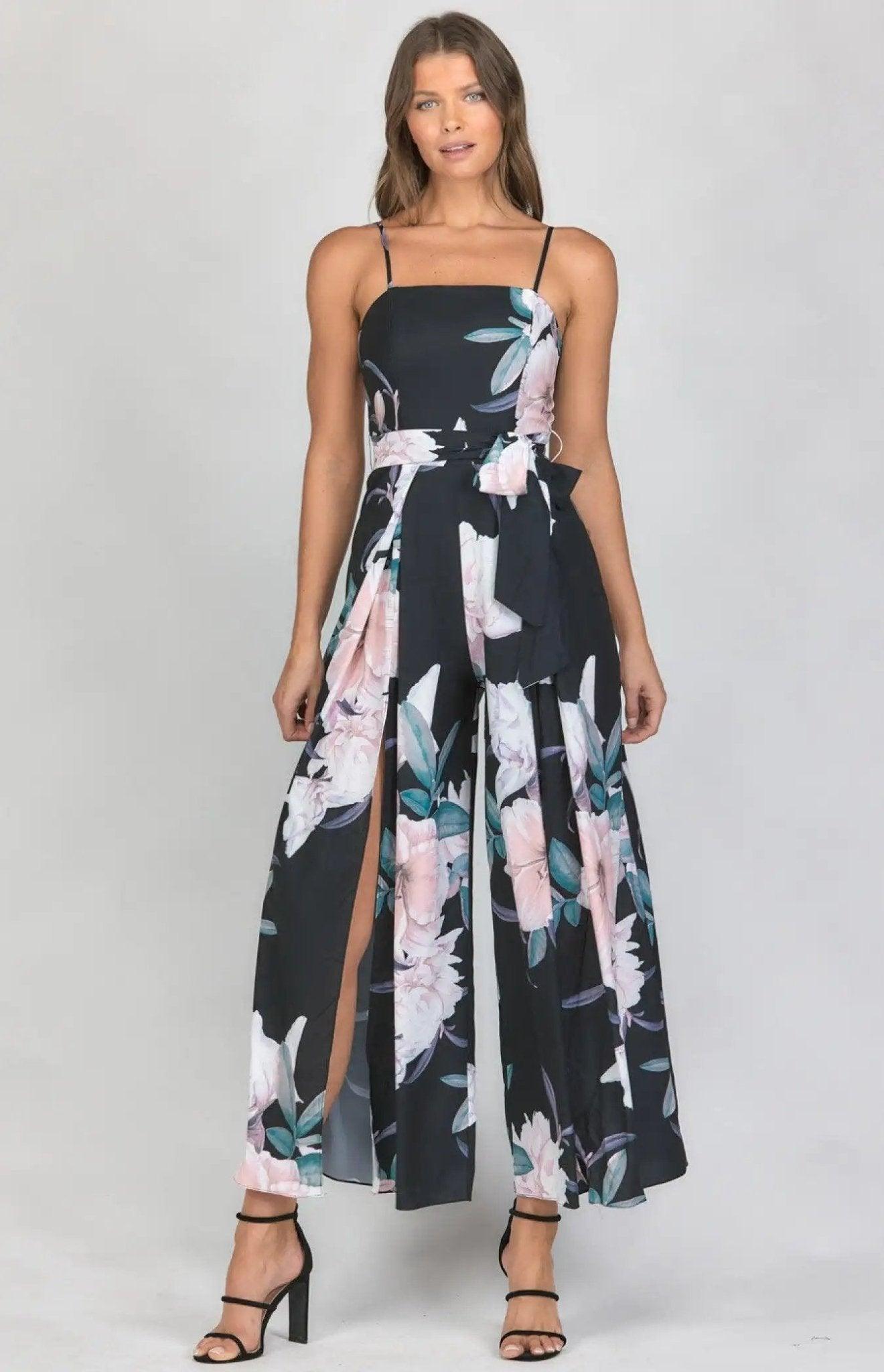 Floral printed jumpsuit - Shweetcheeks Collection