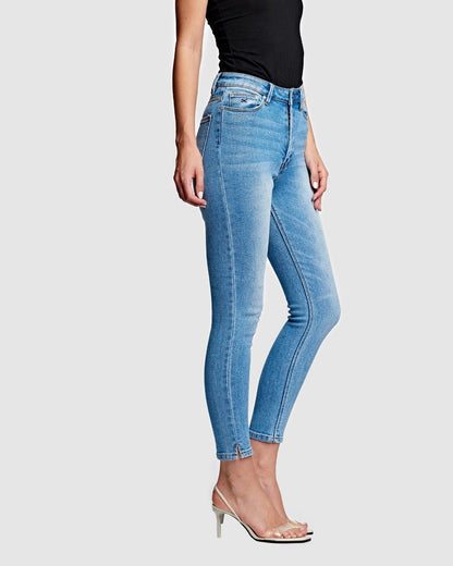 High-Rise Skinny Jeans- Shweetcheeks Collection