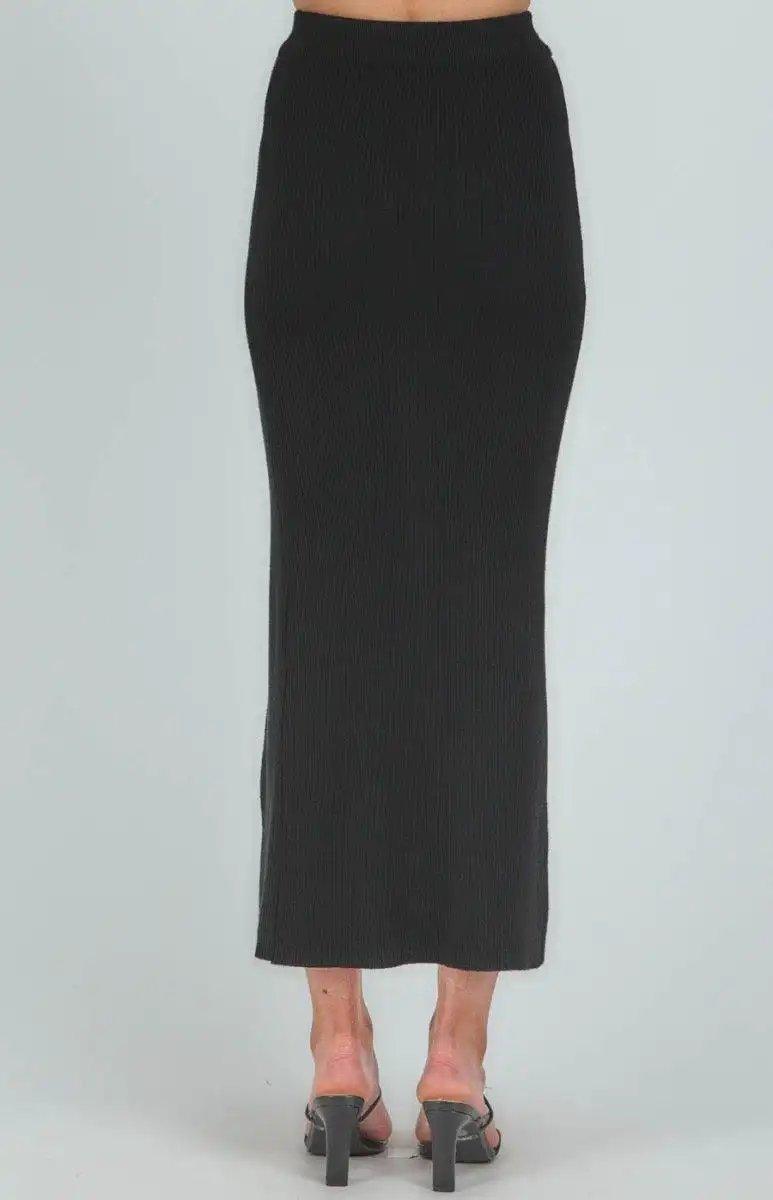 Long Knit Skirt - Shweetcheeks Collection