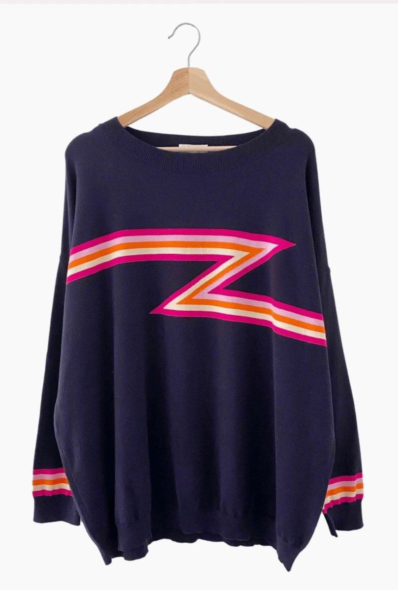 Love Lily Rainbow Knit Sweater - Shweetcheeks Collection