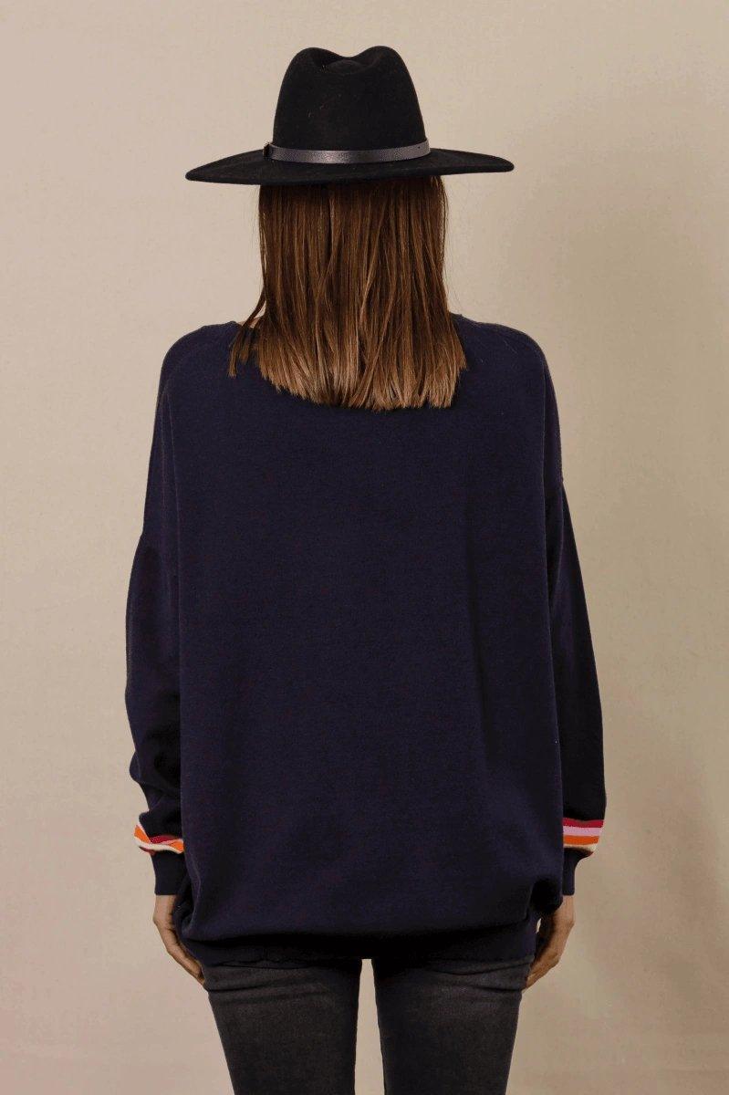 Love Lily Rainbow Knit Sweater - Shweetcheeks Collection