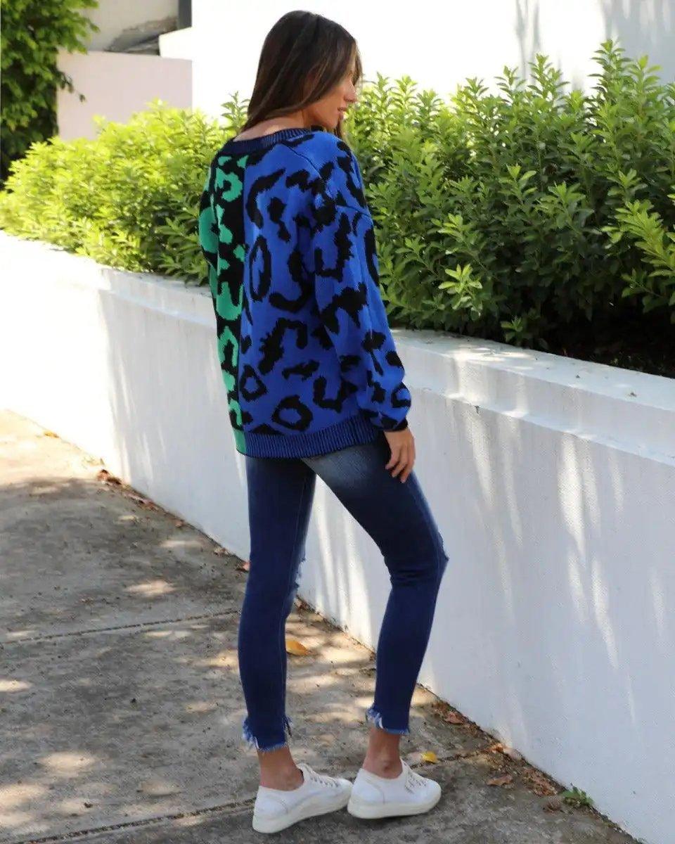 Love Note Leopard Cardigan Sweater - Shweetcheeks Collection