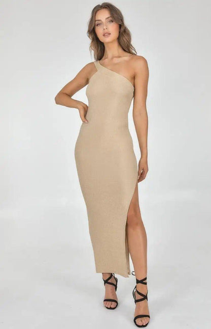 Lurex Maxi Dress - Shweetcheeks Collection