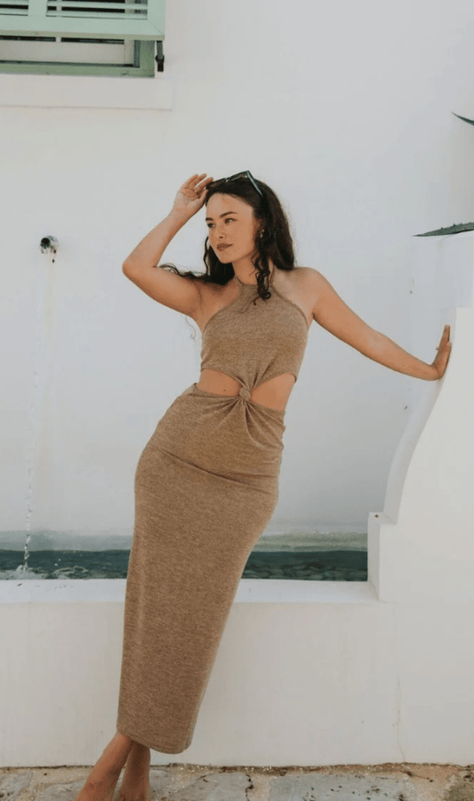 Miami Knot Maxi Dress - Shweetcheeks Collection