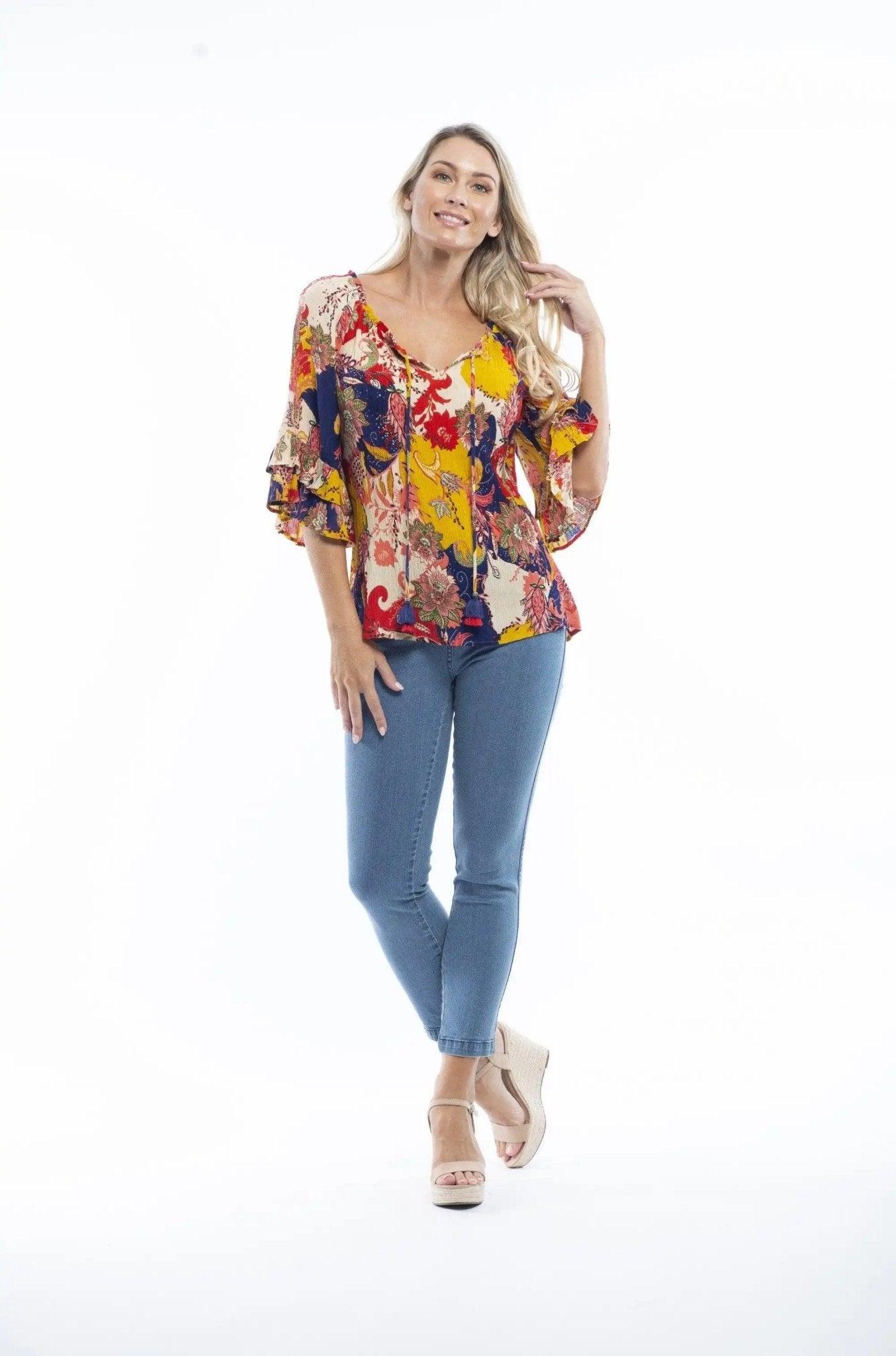 Saleya Boho Top - Shweetcheeks Collection