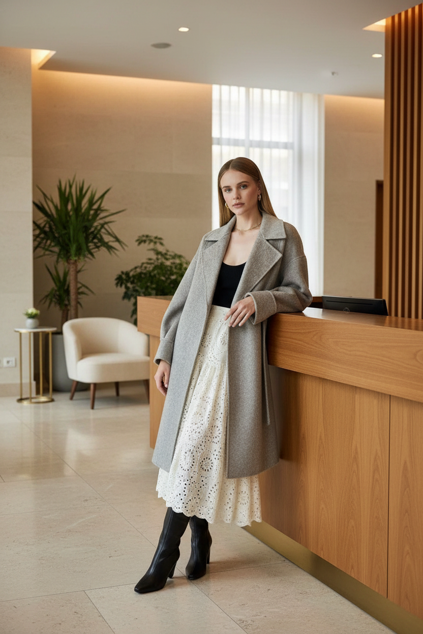 Vida Wool Coat – Hotel