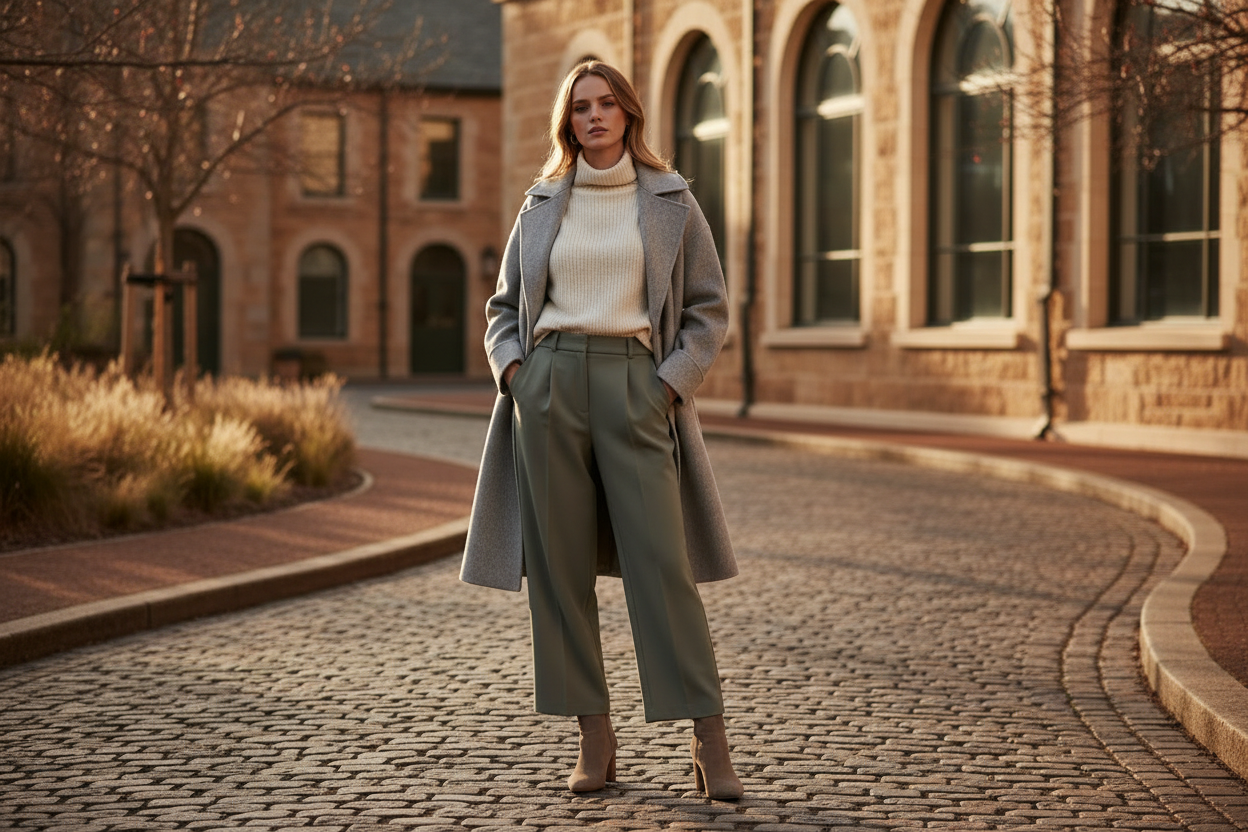 Vida Wool Coat Winter Hero Variation