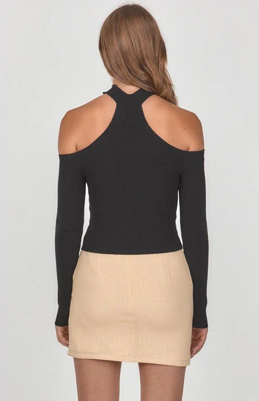 Winnie & Co off shoulder knit top - Shweetcheeks Collection